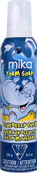 Mika Kids Foaming Soap - Blueberry Rush