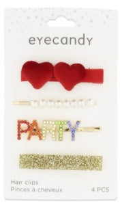 "Party" Hair Clips