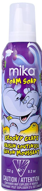 Mika Kids Foaming Soap - Groovy Grape